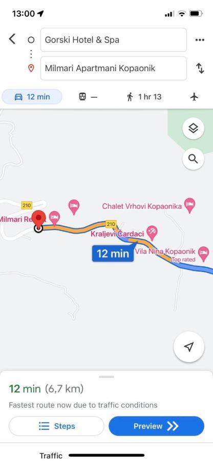 Apartman Pahuljica Kopaonik Kültér fotó