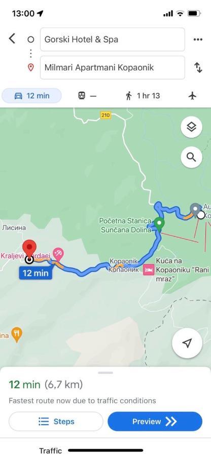 Apartman Pahuljica Kopaonik Kültér fotó